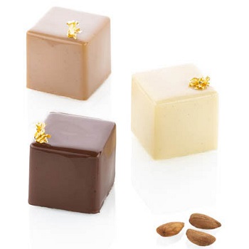 Silikomart SQ081 Cube 60:40 Professional Silicon Mould